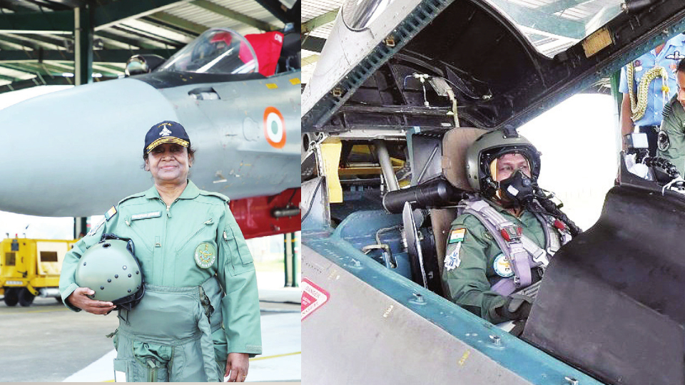 President Droupadi Murmu flies in Fighter Jet