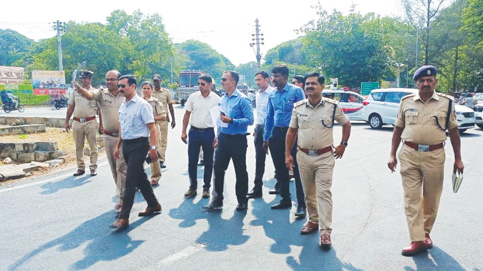 SPG, Police teams inspect PM Modi’s road show route in city