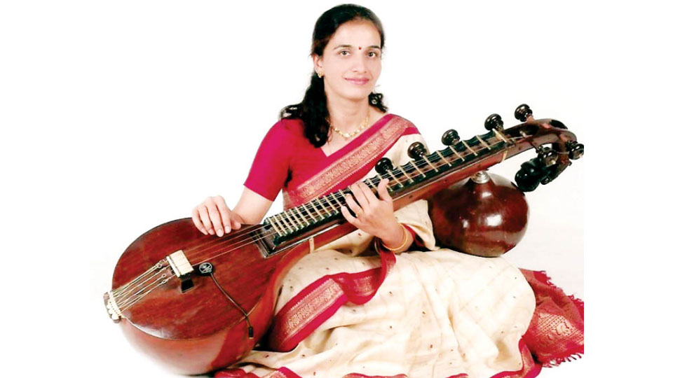 Veena concert at Ganabharathi on Saturday