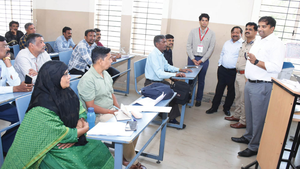Training for officers on poll duty begins