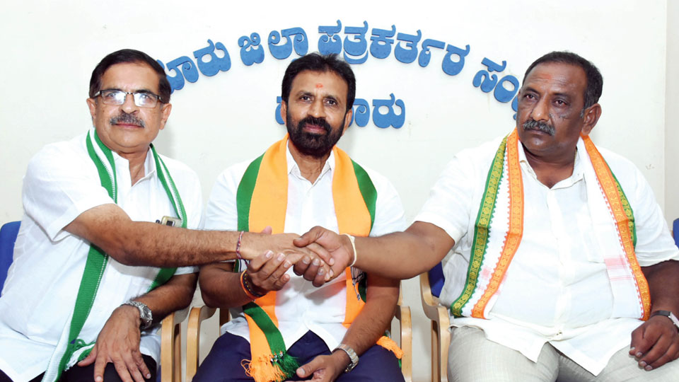 Victory is ours: Three confident of becoming Chamaraja MLA