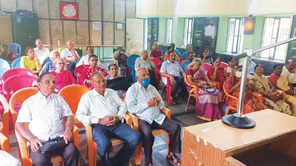Session on dementia for elders