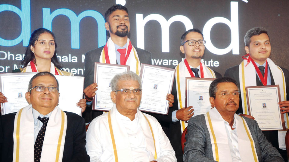 28th Annual Convocation of SDM-IMD held