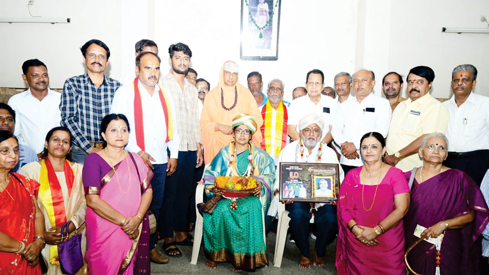 Writer Bannur Raju feted on his 60th birthday