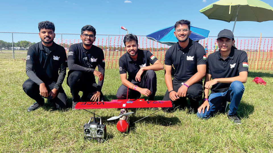 VVCE students excel in Radio Controlled aircraft design competition