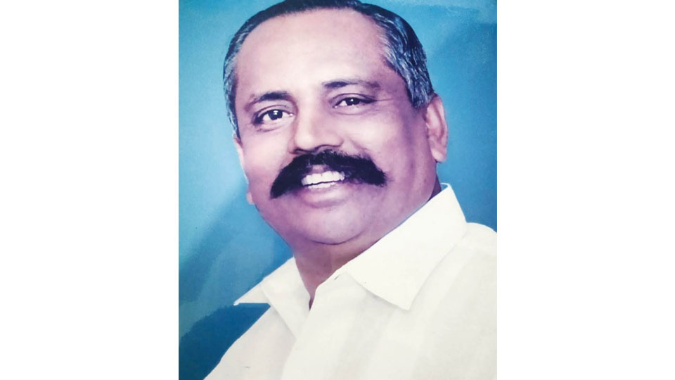 Former Kodagu ZP President passes away in Mysuru