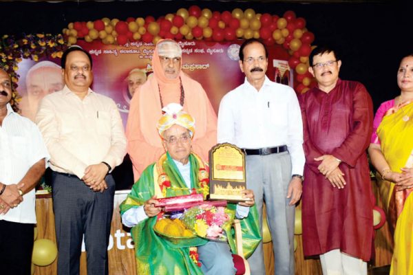 Book release and felicitation mark writer’s 80th birthday