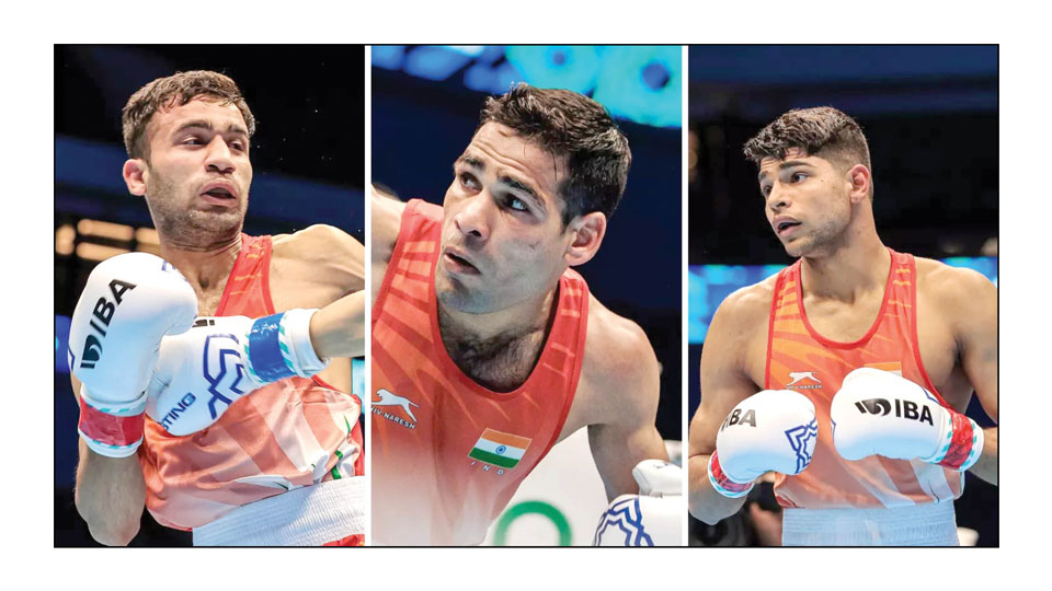 2023 Men’s World Championships: Indian Boxers assured of 3 medals