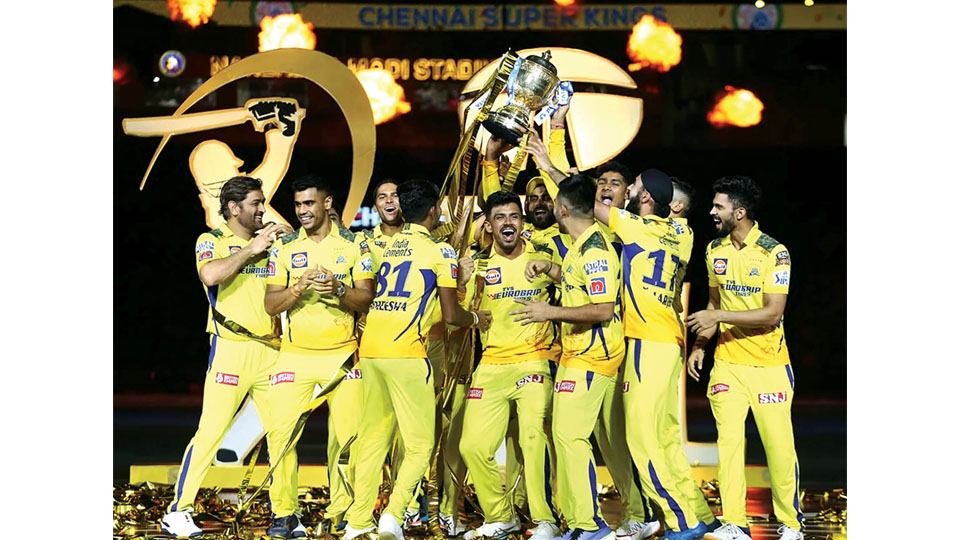 Dhoni’s CSK clinches record-equalling 5th IPL title beating GT in final