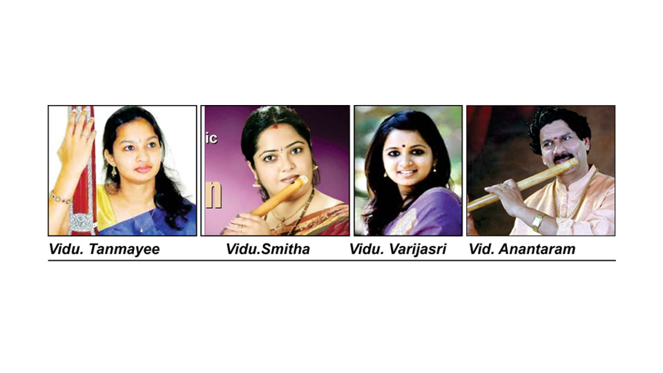 Four Music Concerts at Nadabrahma Sangeetha Sabha from May 28