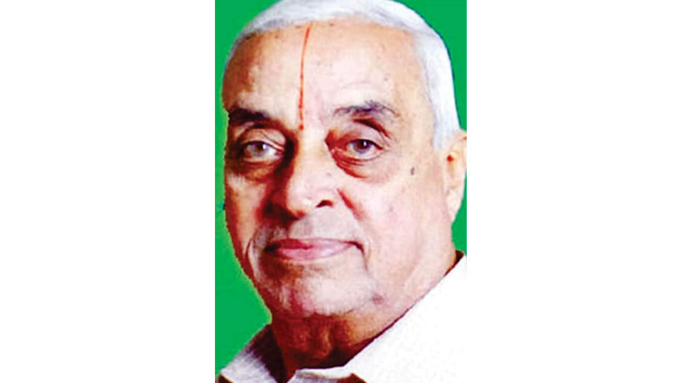 80th birthday of Science writer S. Ramprasad on May 21