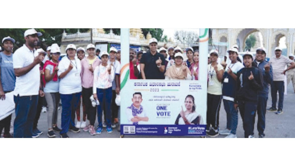 Marathon held to create awareness on voting