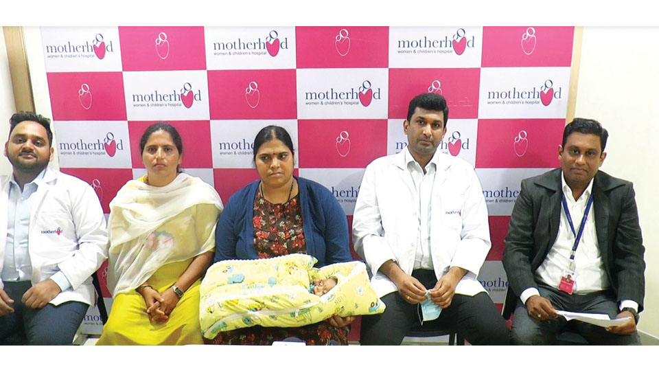 Premature baby gets new lease of life at Motherhood Hospital in city