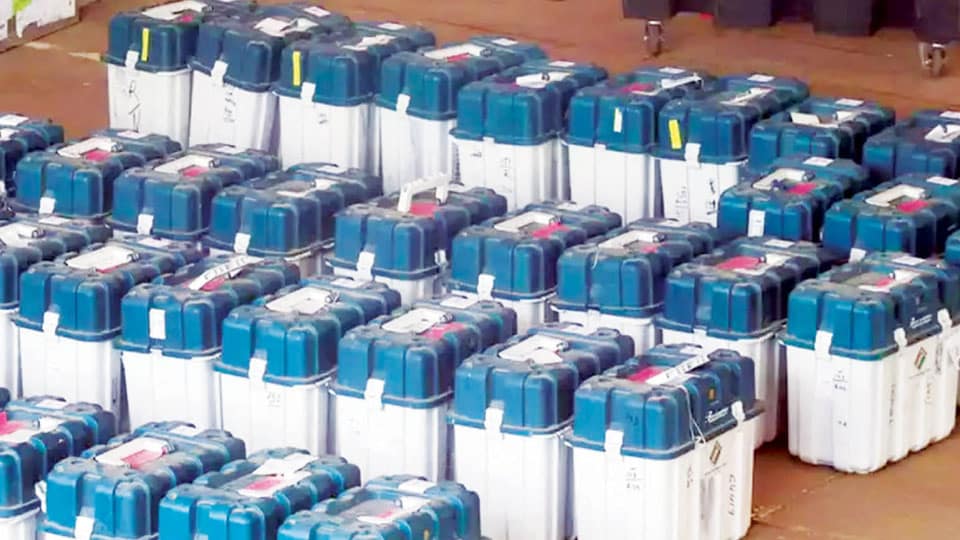 After results, EVM machines now back in Warehouse