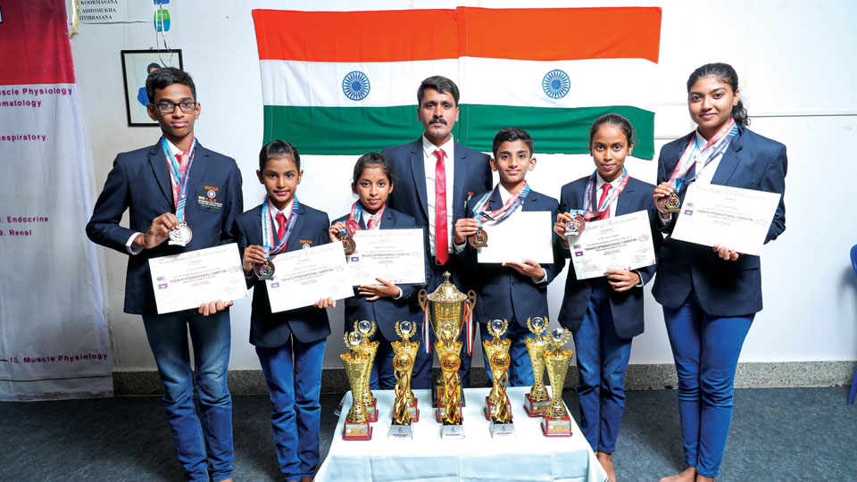 TRAACS International Carnival – Yoga Sports Competition 2023: Medal winners in Artistic Yoga