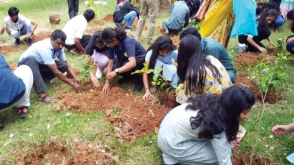 World Environment Day: Inauguration of Butterfly Park at Daksha College in city