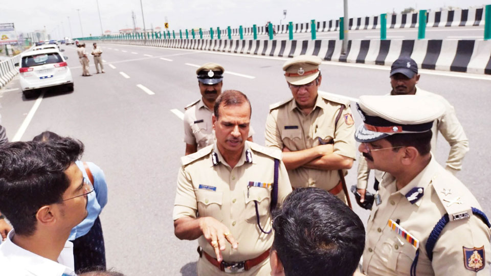 Frequent accidents on Mysuru-Bengaluru Expressway: ADGP reviews road safety measures 