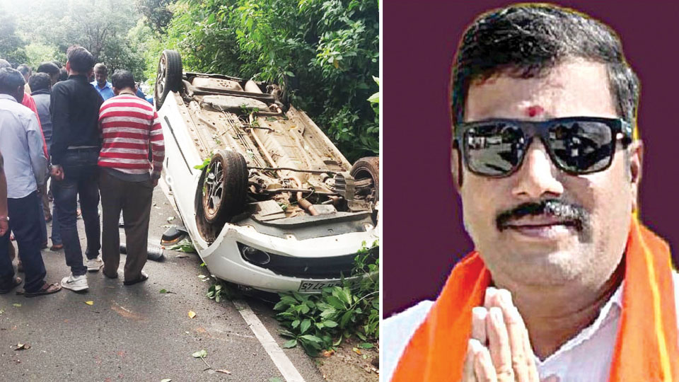 City BJP leader killed as car topples near Ooty in Tamil Nadu