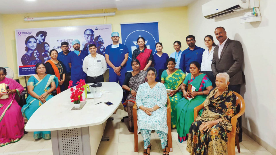 National Cancer Survivors Month: Narayana Multispeciality Hospital holds interaction with Cancer Survivors