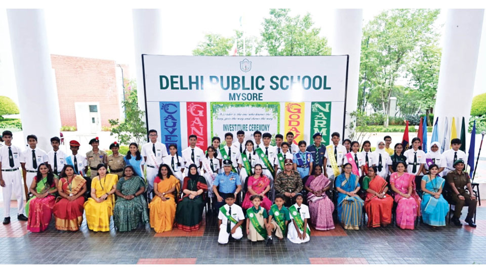 Investiture Ceremony held at Delhi Public School