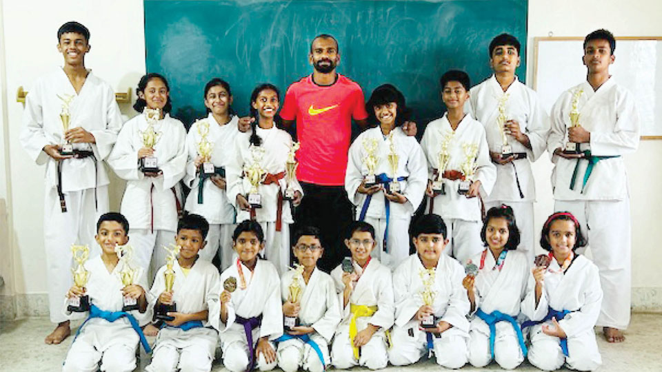 City Karatekas win medals at State Championship