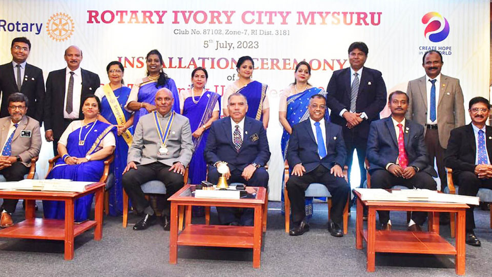 New team for Rotary Ivory City installed