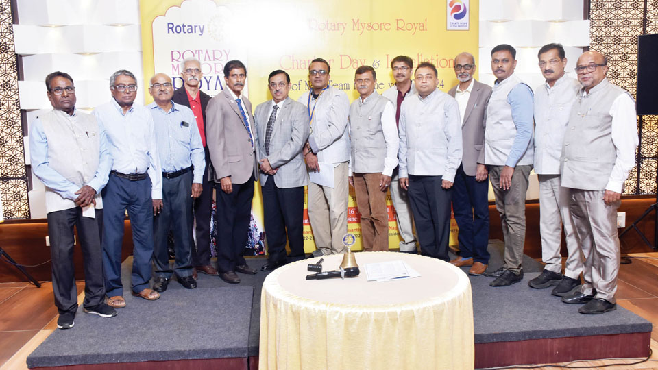 Charter Day of Rotary Mysore Royal