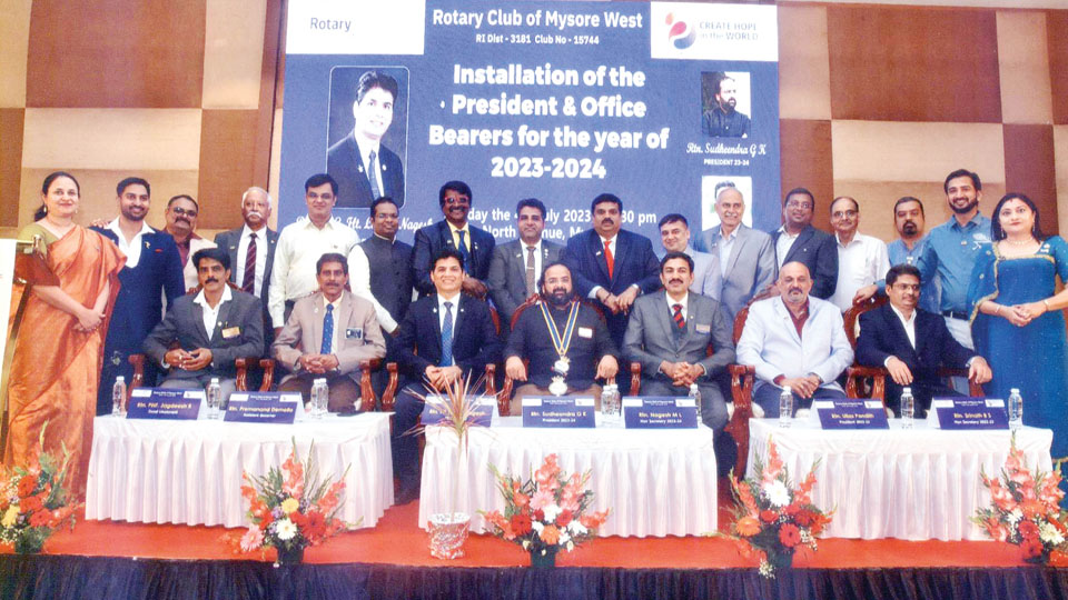 New team of Rotary Mysore West