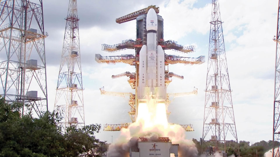 Chandrayaan-3 successful blast-off