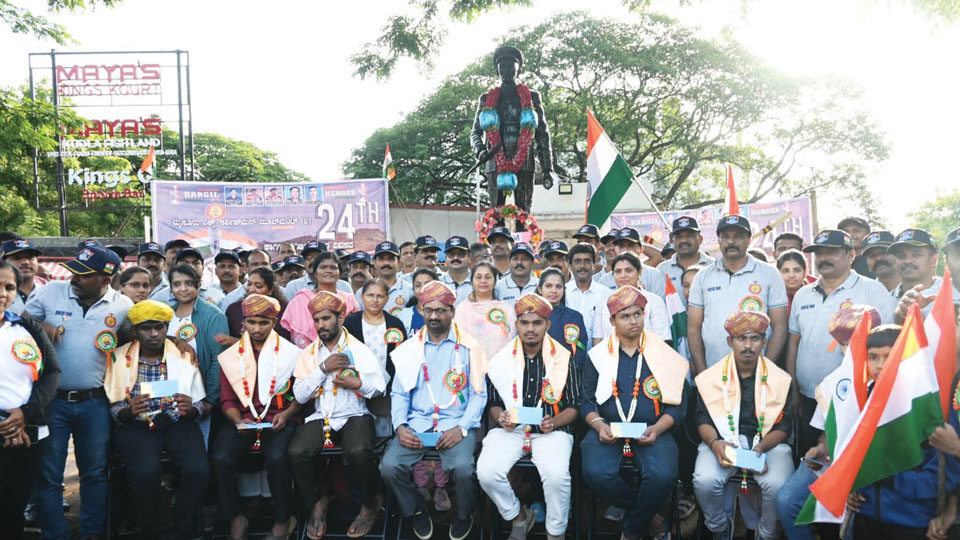 Mysuru Ex-Servicemen Movement celebrates Kargil Vijay Diwas
