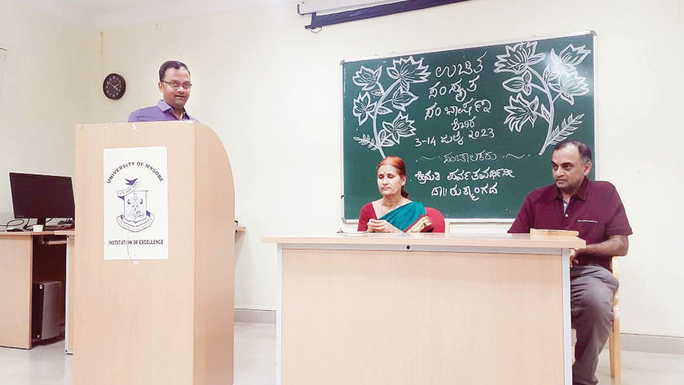 Free Spoken Sanskrit Workshop begins