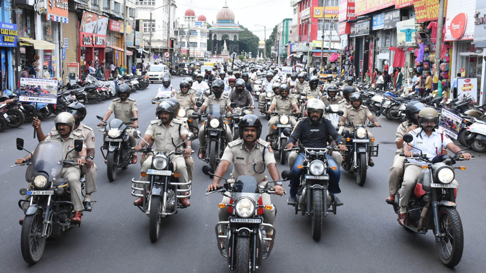 City Police create traffic awareness on wheels