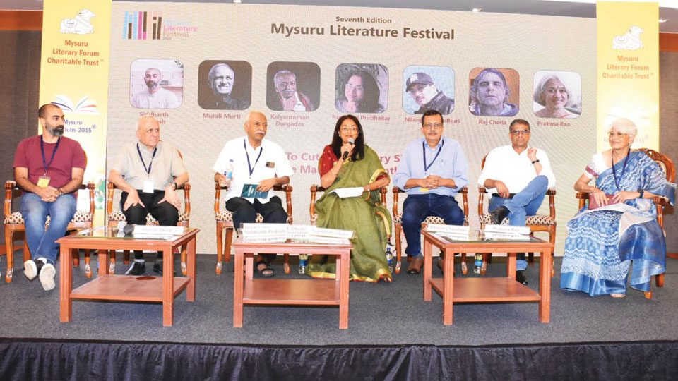 Writers should be aware of current developments: Rugmani Prabhakar