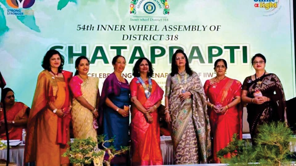 Poornima Ravi takes over as District Chairman of Inner Wheel District 318
