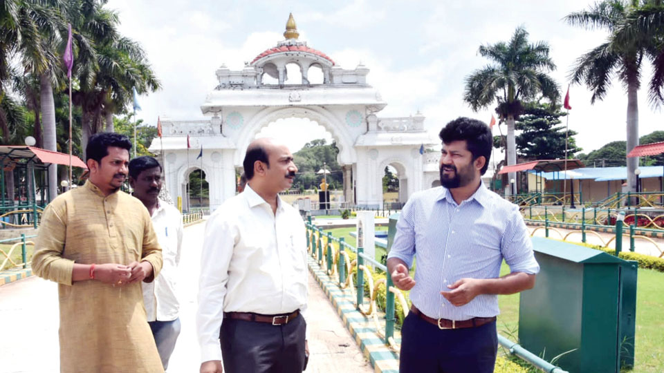 Works on giving new look to Dasara Expo Grounds by year end: MP Simha