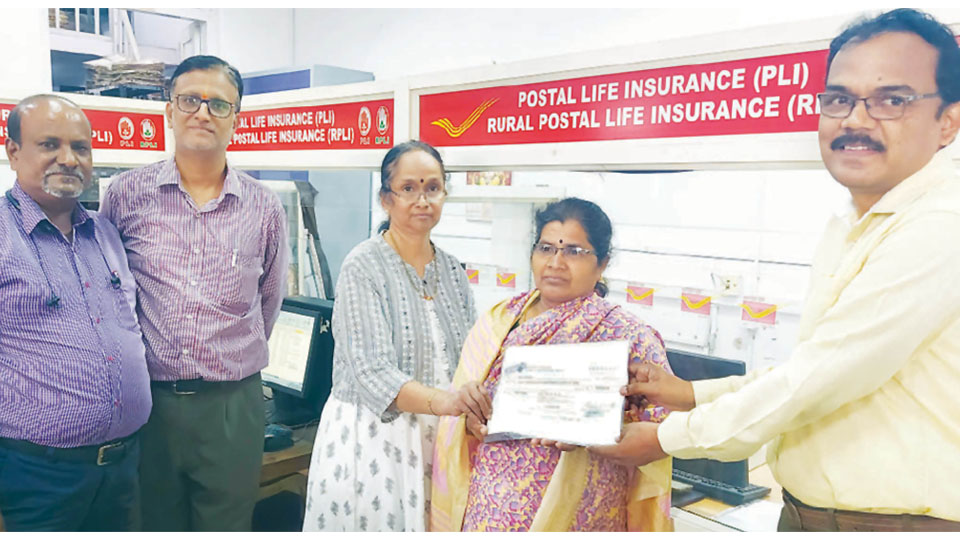 Fast disposal of claims, Postal Dept. becomes customer-friendly
