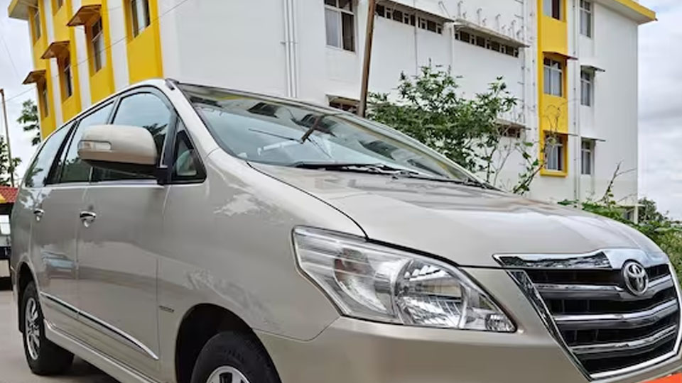 Innova vehicle stolen in city traced at Gujarat