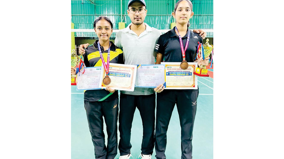 Runners-up in State Sub-Junior Badminton Championship