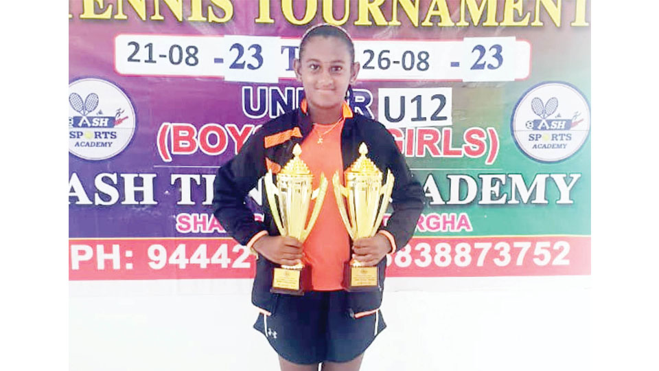 Padmapriya excels in National Series Tennis Tournament