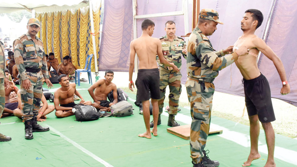 Three-day Agniveer Army recruitment begins in city