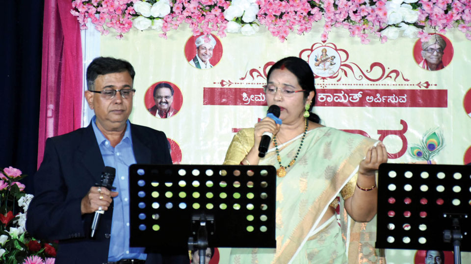 Geeth Sangam’s Swaradhaara enthrals audience with old Kannada, Hindi melodies