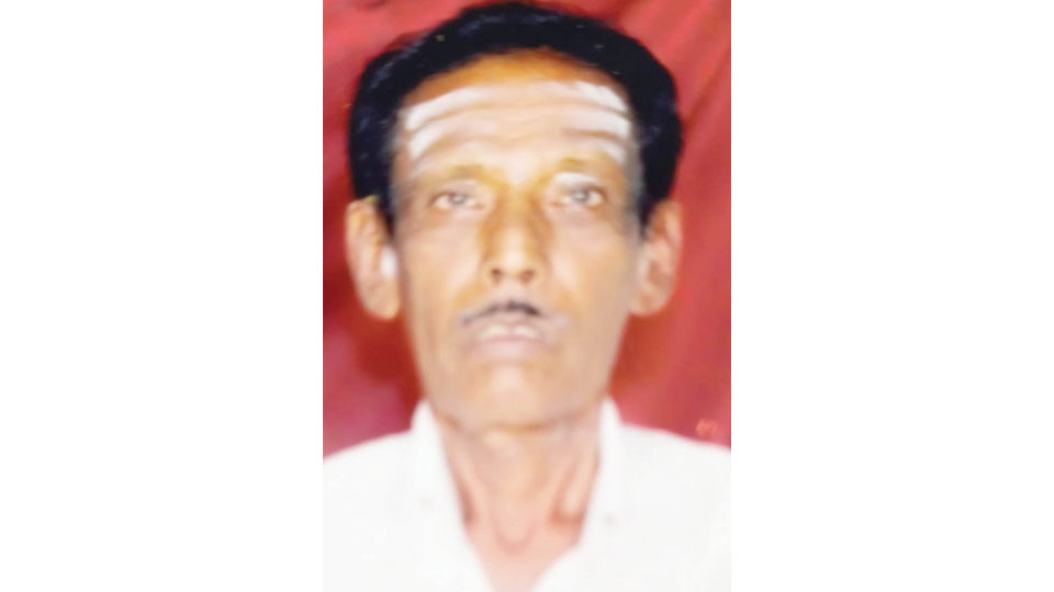 Man goes missing from Nanjangud