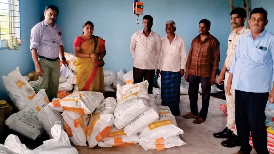 Paddy seeds worth Rs. 4.84 lakh seized
