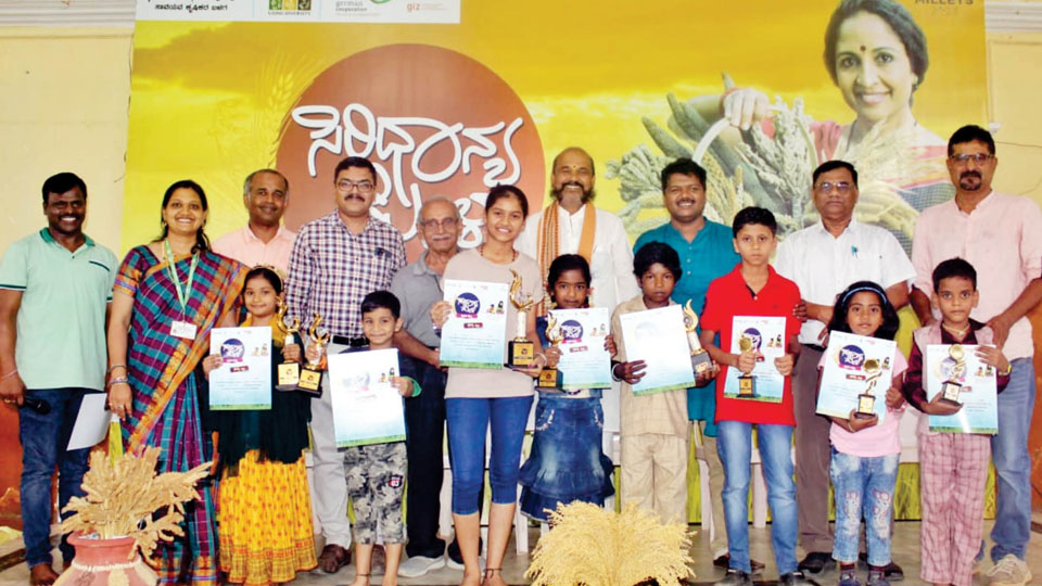 Millets Mela: Winners of Drawing & Cooking contest