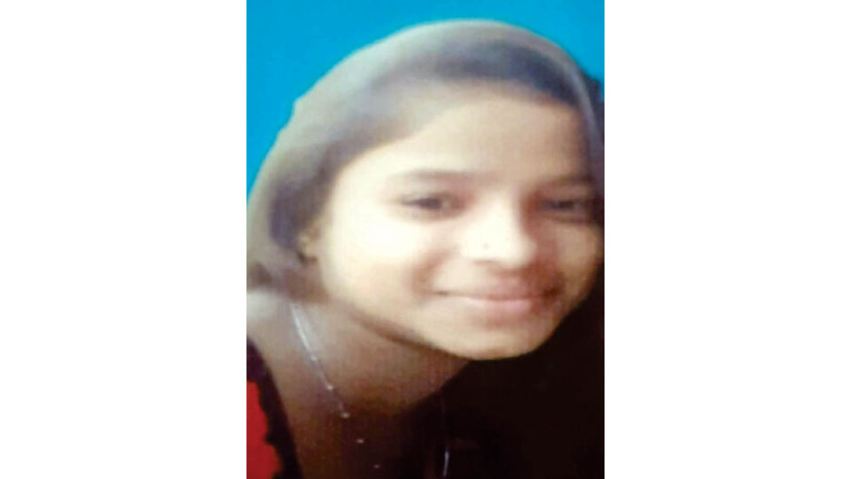 Girl goes missing from Nanjangud