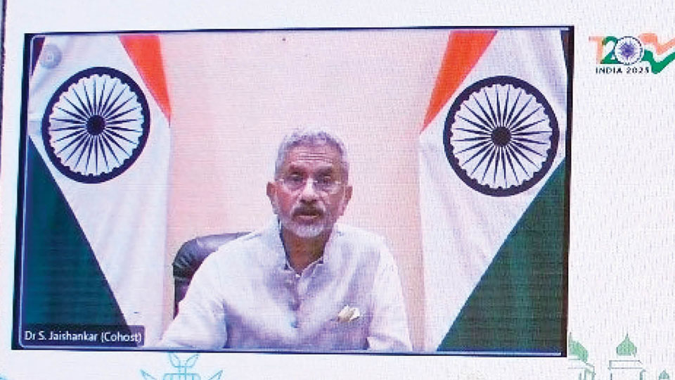 India believes in a world that is inclusive: Dr. S. Jaishankar