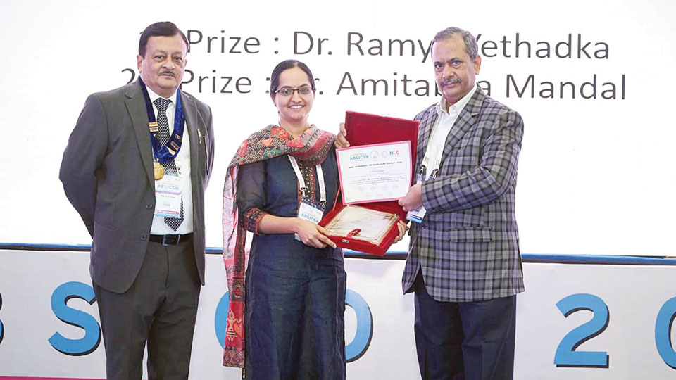 City Doctor gets Young Surgeon Award 2023