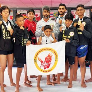 Medal-winners in MMA India Open