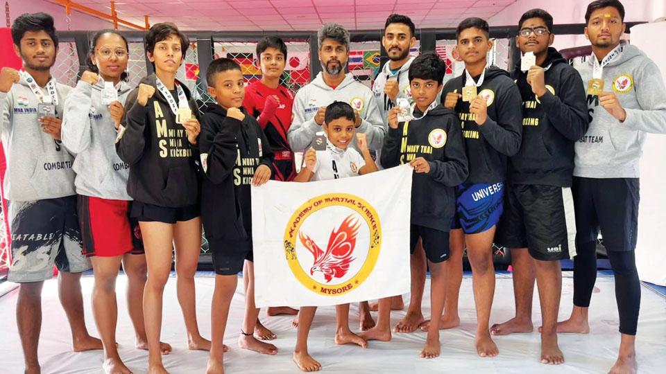 Medal-winners in MMA India Open