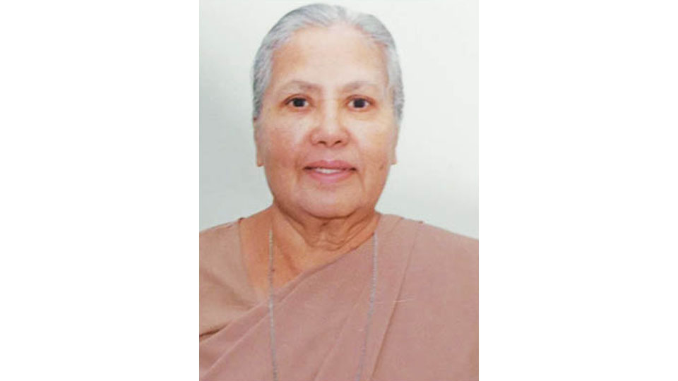 Sr. Genevieve Violet - Star of Mysore